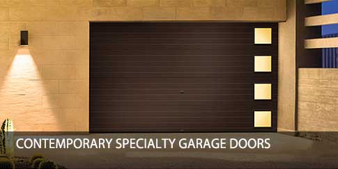Contemporary Specialty Garage Doors