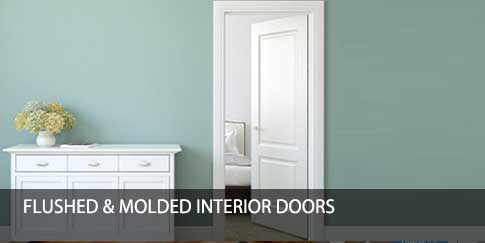 Flushed & Molded Interior Doors