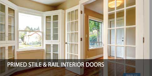 Primed Stile & Rail Interior Doors