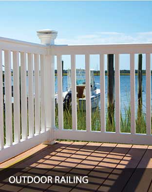 Moisture Shield Outdoor Railing
