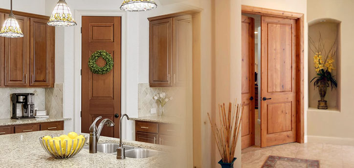 Interior Primed Wood Stile & Rail Doors Secor Lumber Savannah NY