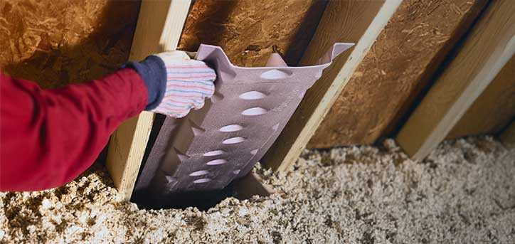 vent chutes baffles staples insulation supports secor lumber savannah wayne county