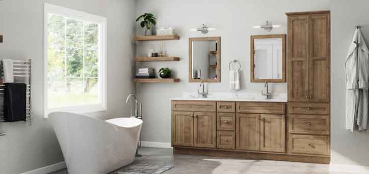 bathroom cabinets new construction remodel secor design supply