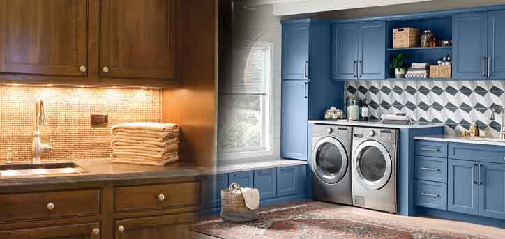 custom laundry room cabinets dealer secor lumber wayne county finger lakes ny