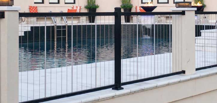 Aluminum Cable Railing Vertical Secor Lumber Savannah NY
