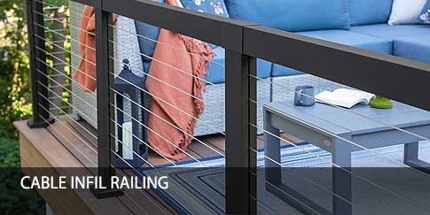 Cable Infill Deck Railing