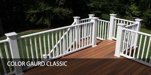 color-guard-classic-vinyl-railing Color Guard Vinyl Traditional Railing